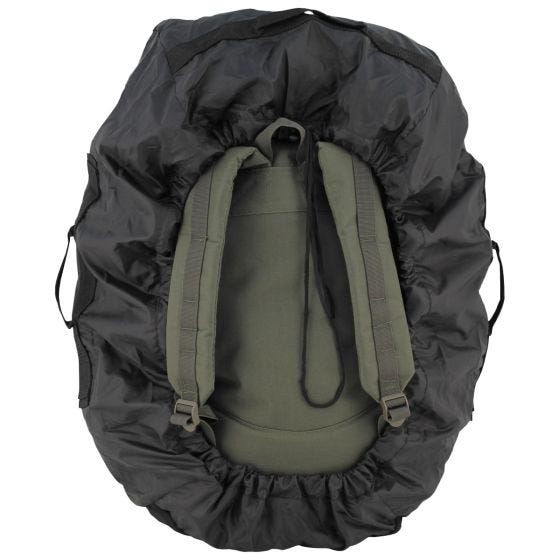 Fox Outdoor Transit I Rugzakhoes 80 - 100 L. - Zwart