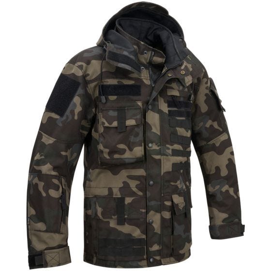 Brandit Performance Buitenjas - Dark Camo