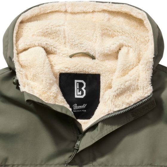 Brandit Sherpa Windjack - Olijf