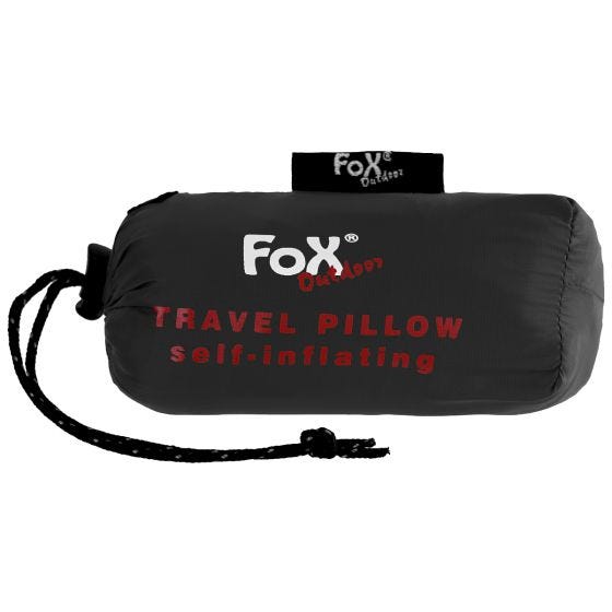 Fox Outdoor Opblaasbaar reiskussen - Zwart