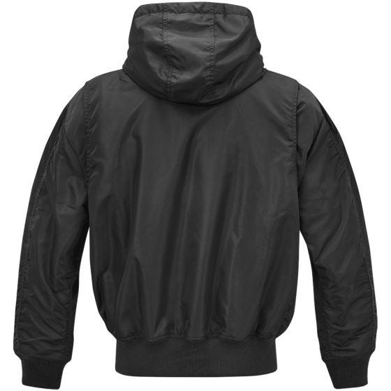 Brandit CWU Jack met capuchon - Zwart
