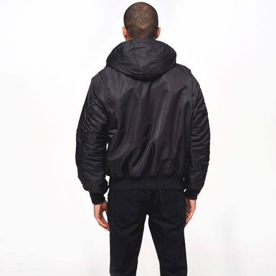 Brandit CWU Jack met capuchon - Zwart