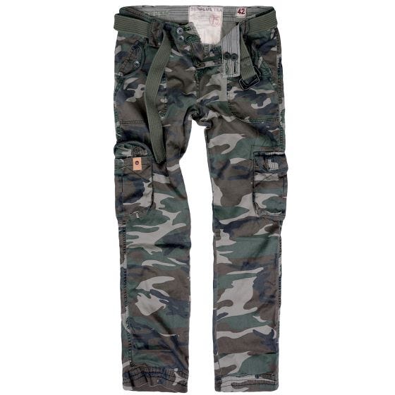Surplus Slimmy Broek Dames - Woodland Camo