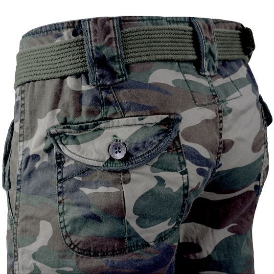 Surplus Slimmy Broek Dames - Woodland Camo