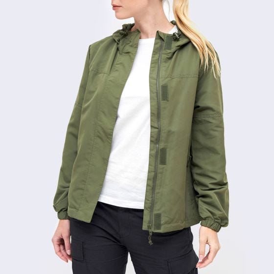 Brandit Dames Zomers windjack - Olijf