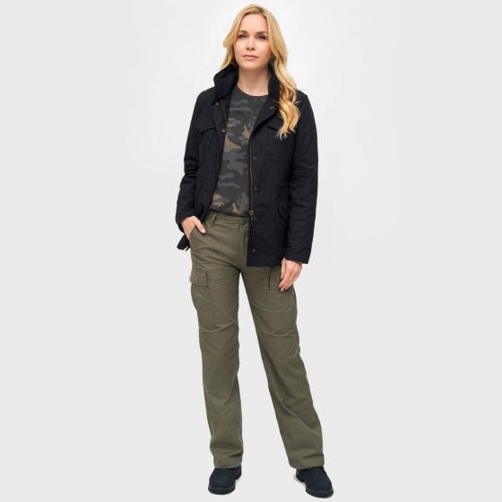 Brandit M65 Standard Dames Jack - Zwart