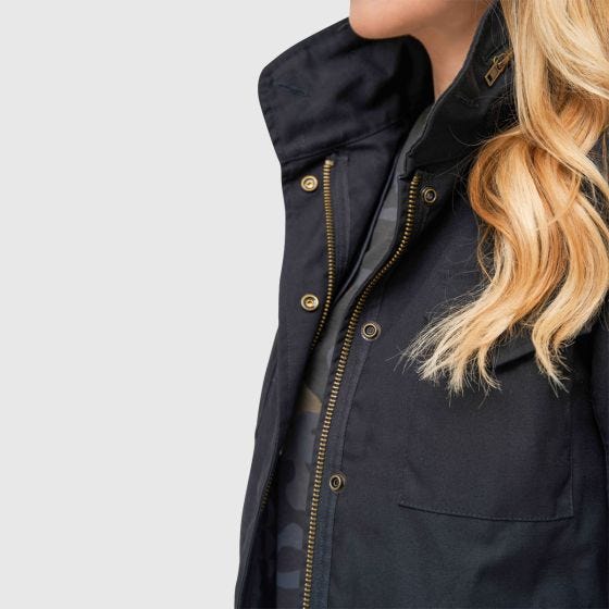 Brandit M65 Standard Dames Jack - Zwart