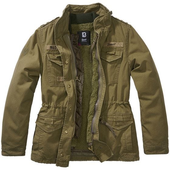 Brandit Ladies M65 Giant Jack - Olijf