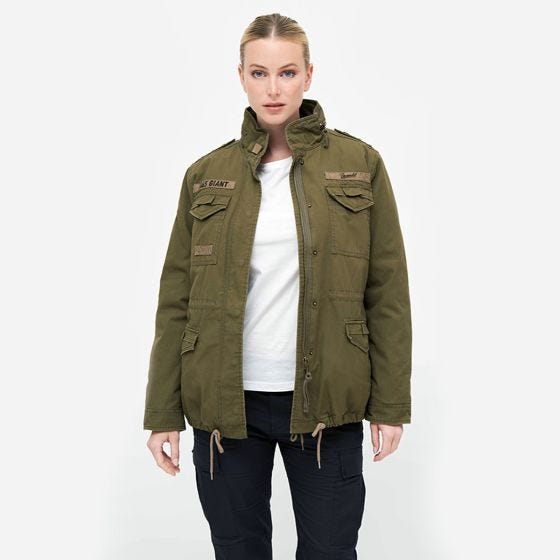 Brandit Ladies M65 Giant Jack - Olijf