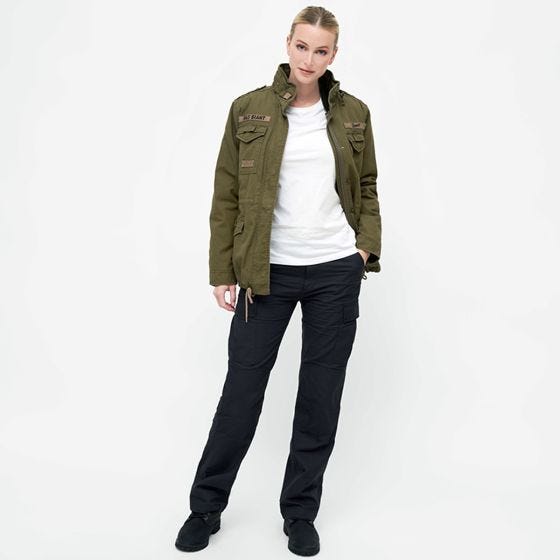 Brandit Ladies M65 Giant Jack - Olijf