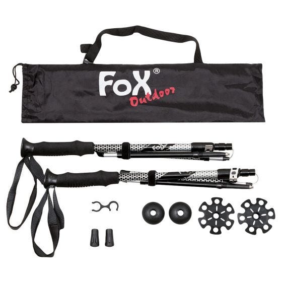 Fox Outdoor Haidel Aluminium trekkingstokken