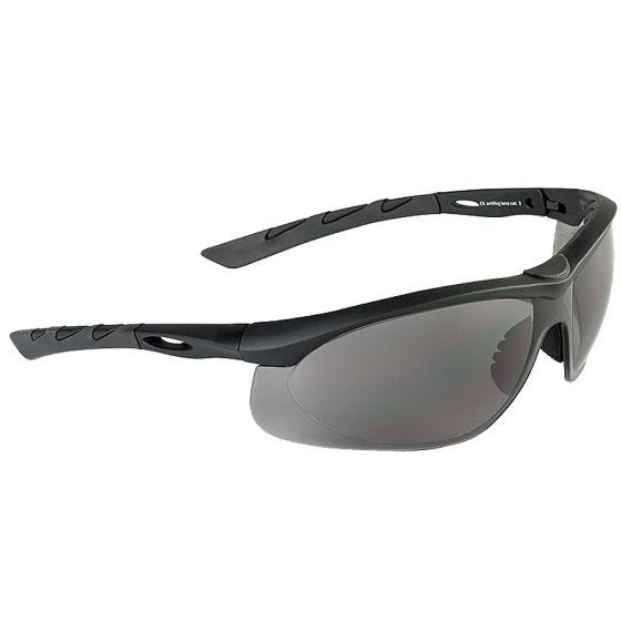 Swiss Eye Lancer Zonnebril - Smoke Glazen / Black Rubber Montuur