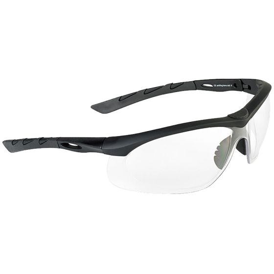 Swiss Eye Lancer Zonnebril - Helder Glazen / Black Rubber Montuur