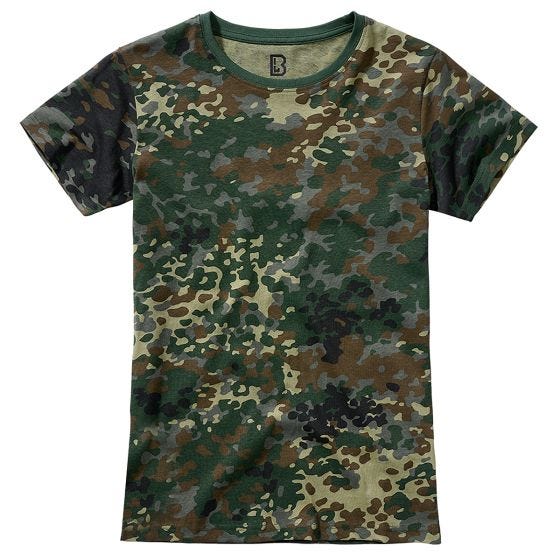Brandit Dames T-shirt - Flecktarn