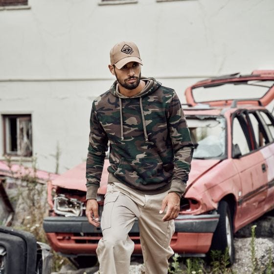 Brandit Sweathoody Hoodie - Woodland