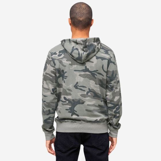 Brandit Sweathoody Hoodie - Grey Camo