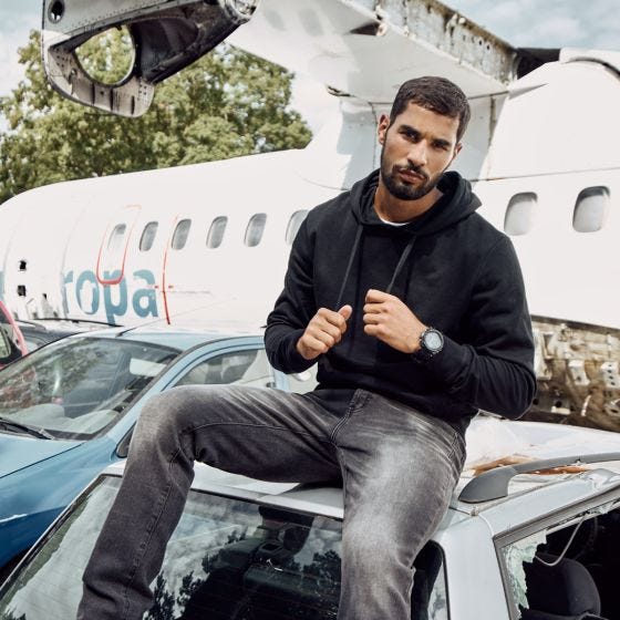 Brandit Sweathoody Hoodie - Zwart