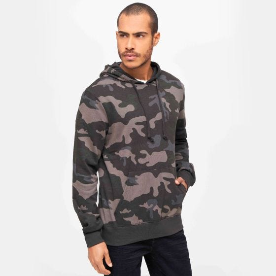 Brandit Sweathoody Hoodie - Dark Camo