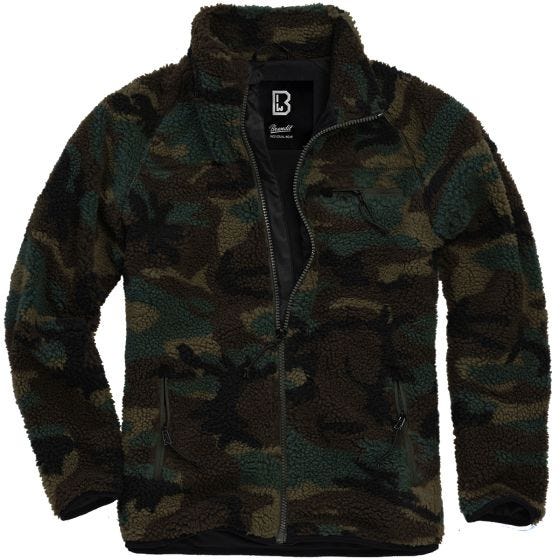 Brandit Teddyfleece Jack - Woodland
