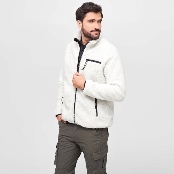 Brandit Teddyfleece Jack - Wit
