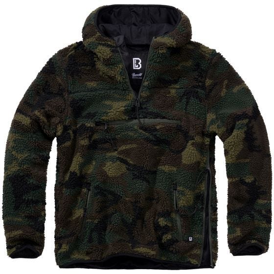 Brandit Teddyfleece Worker Trui - Woodland