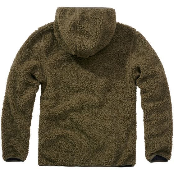 Brandit Teddyfleece Worker Trui - Olijf