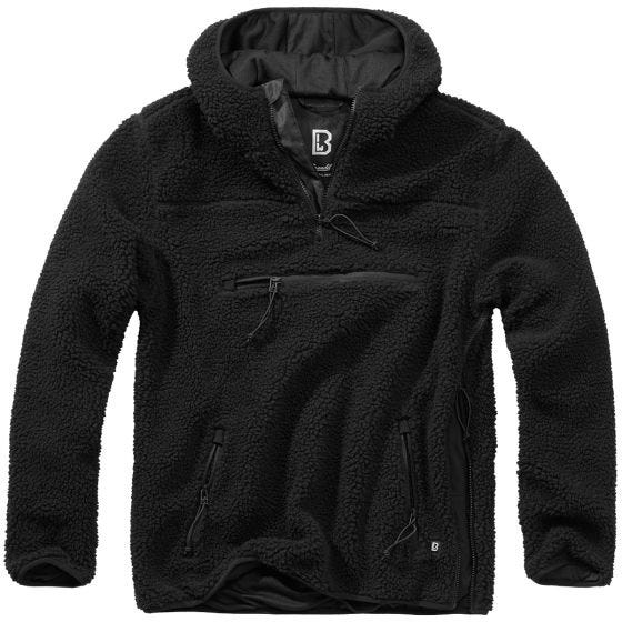 Brandit Teddyfleece Worker Trui - Zwart