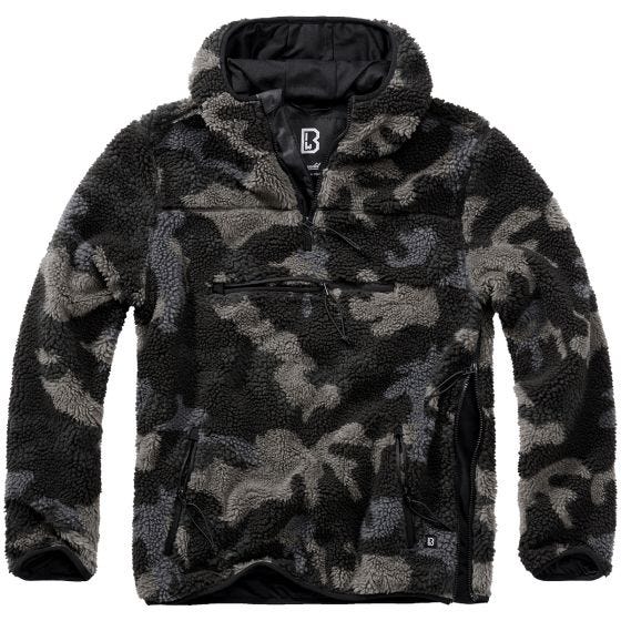 Brandit Teddyfleece Worker Trui - Dark Camo