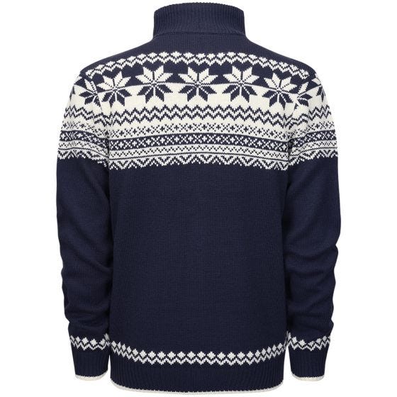 Brandit Cardigan Norweger Trui - Navy