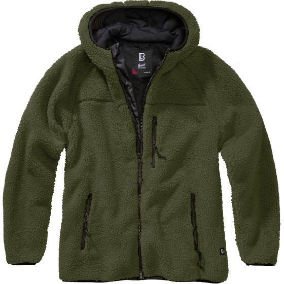 Brandit Dames Teddyfleece Jack - Olijf