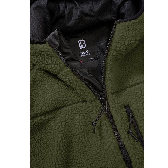 Brandit Dames Teddyfleece Jack - Olijf
