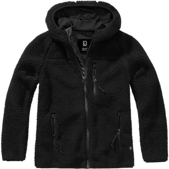 Brandit Dames Teddyfleece Jack - Zwart
