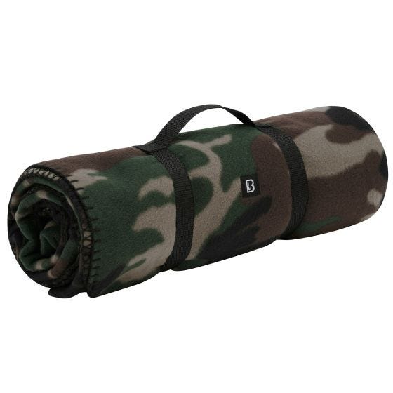 Brandit Fleece deken - Woodland