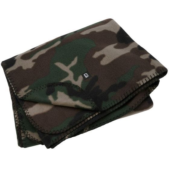 Brandit Fleece deken - Woodland
