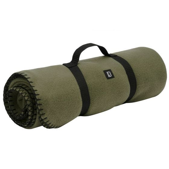 Brandit Fleece deken - Olijf