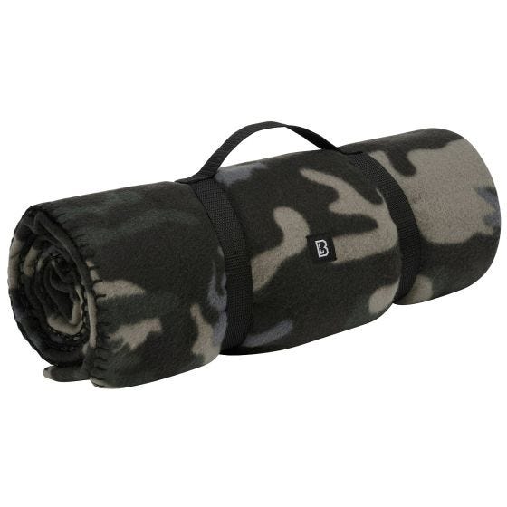 Brandit Fleece deken - Dark Camo