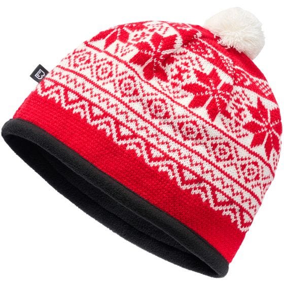 Brandit Snow Beanie - Rood