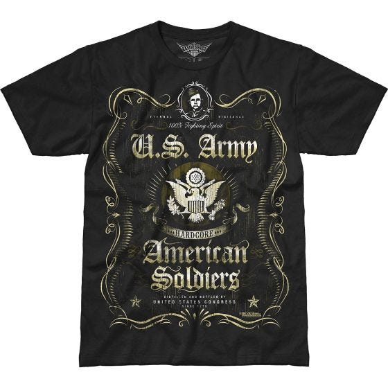 7.62 Design Army Fighting Spirit Battlespace T-shirt - Zwart