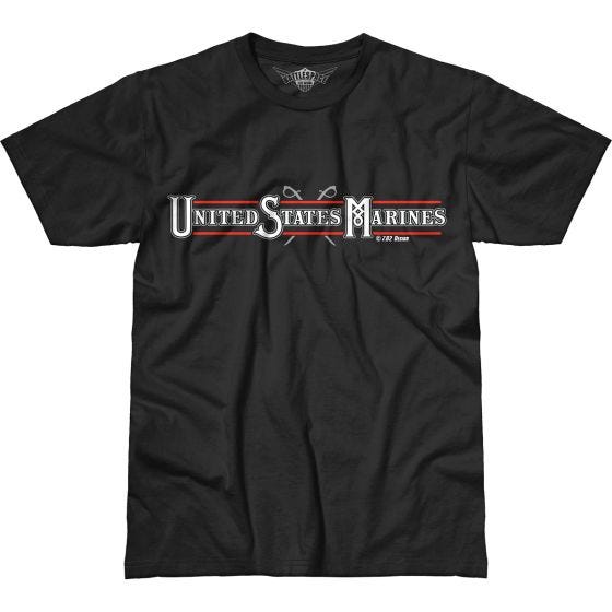 7.62 Design USMC Power & Glory Battlespace T-shirt - Zwart