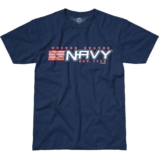 7.62 Design USN Don't Tread On Me Battlespace T-shirt - Navy