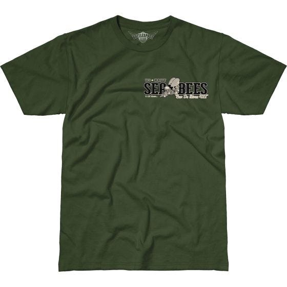 7.62 Design USN Seabees Vintage Battlespace T-shirt - Military Green