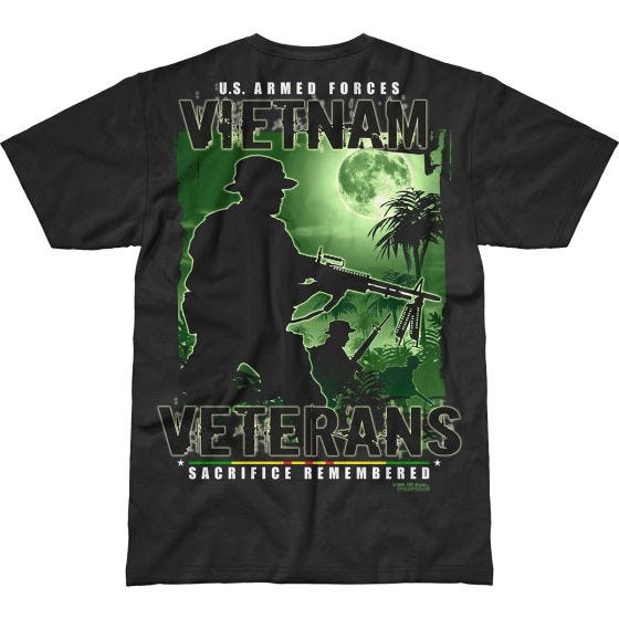 7.62 Design Vietnam Veterans Remembered Battlespace T-shirt - Zwart