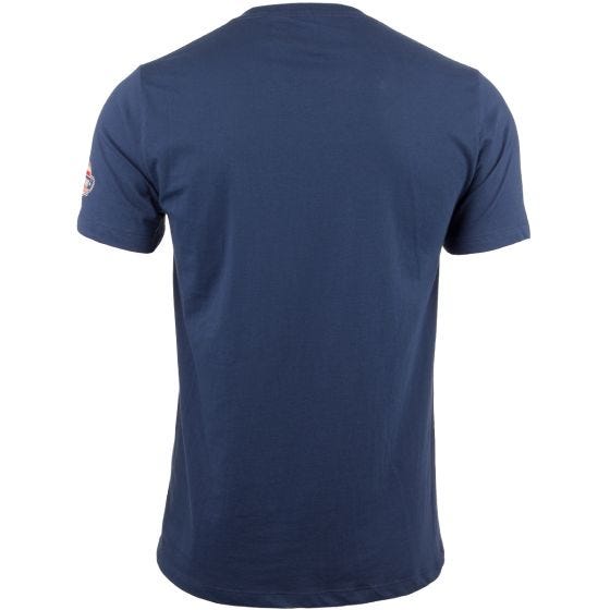 7.62 Design Veteran By Choice English T-shirt - Indigo Blue