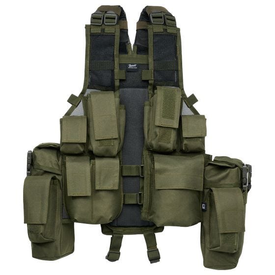 Brandit Tactisch vest - Olijf