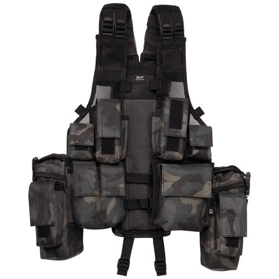 Brandit Tactisch vest - Dark Camo