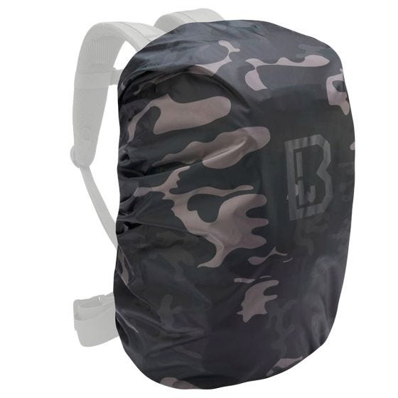 Brandit US Cooper Medium Rugzakregenhoes - Dark Camo