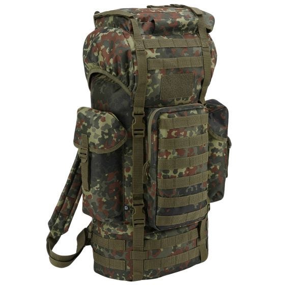 Brandit Combat MOLLE Rugzak - Flecktarn