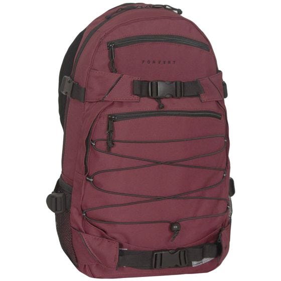 Forvert Laptop Louis Rugzak - Bordeauxrood