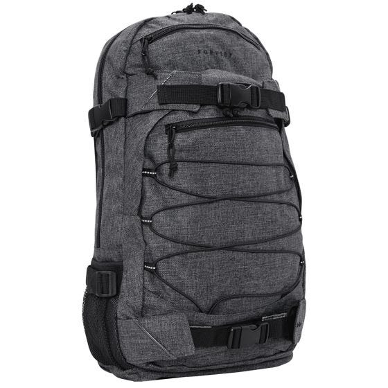 Forvert Melange Laptop Louis Rugzak - Black Melange