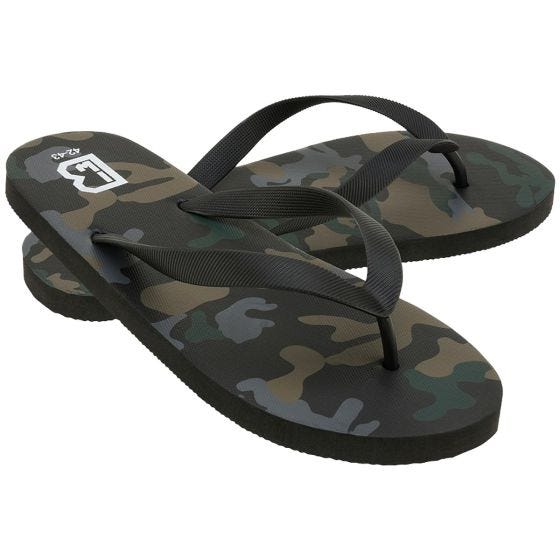 Brandit Beach Pantoffel - Dark Camo
